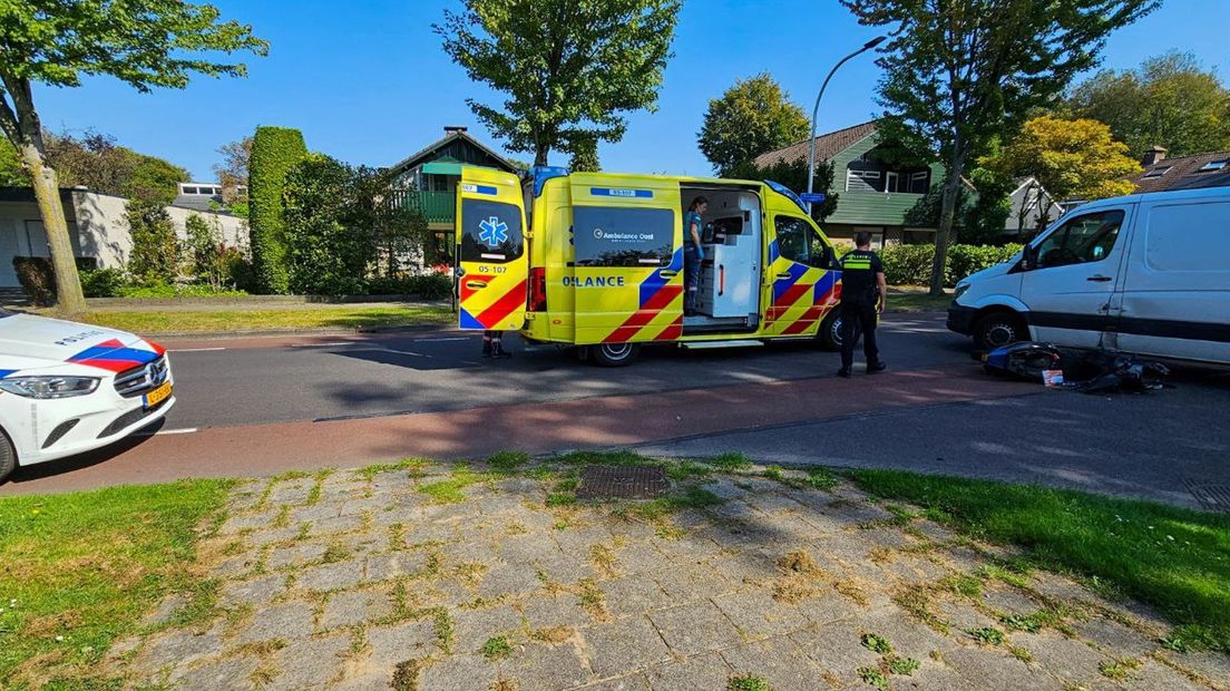 Het gebeurde op de kruising van de Reviusstraat met de Theo van Loonstraat