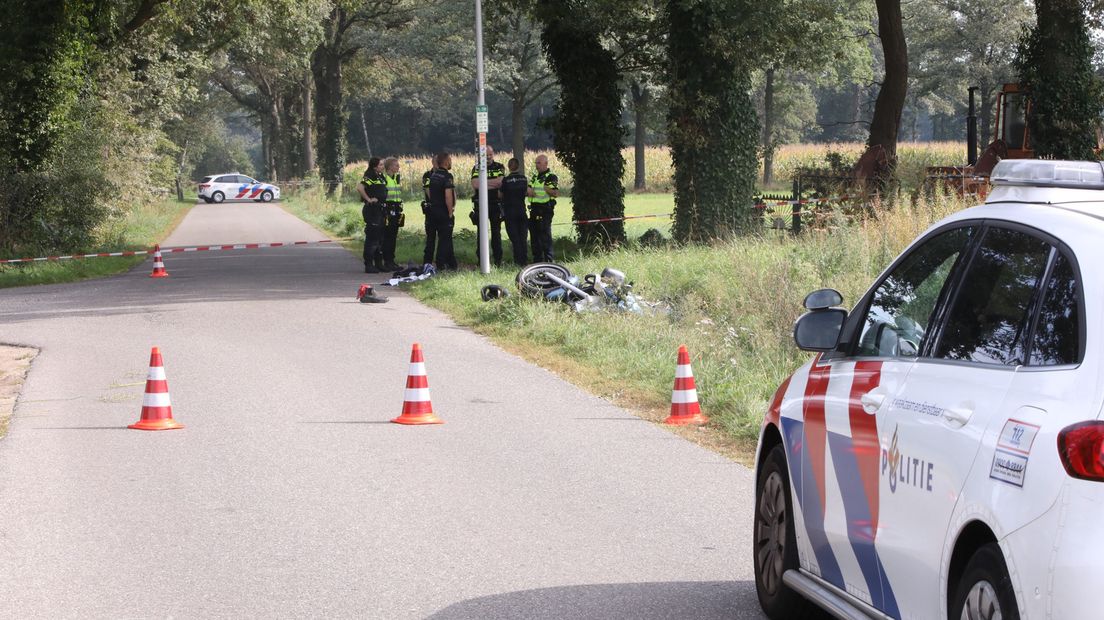 Motorrijder gewond bij ongeluk in Weerselo.