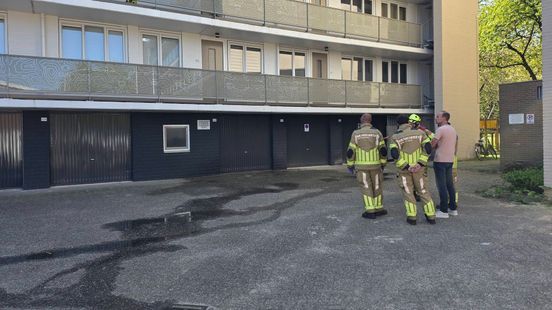 Warmwaterleiding gesprongen, twee personen gewond Home