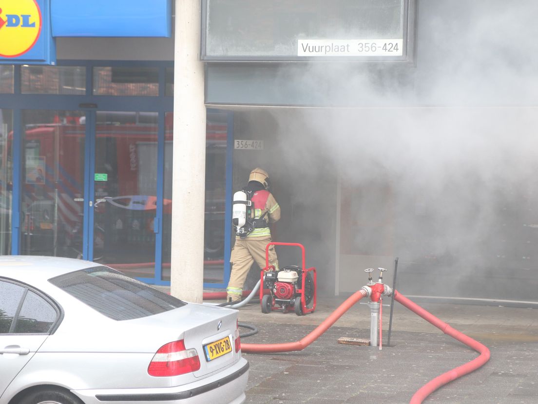 Brand in Kelderboxen Vuurplaat