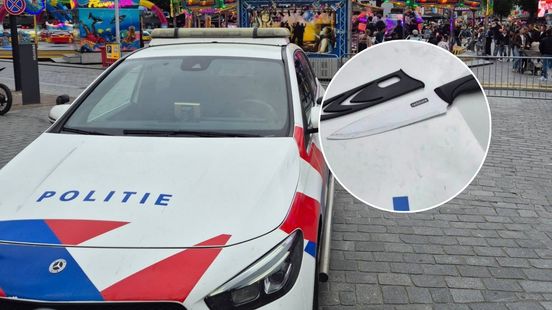 Aanhouding op de kermis van Vlissingen: bezoeker laat mes aan anderen zien Nieuws