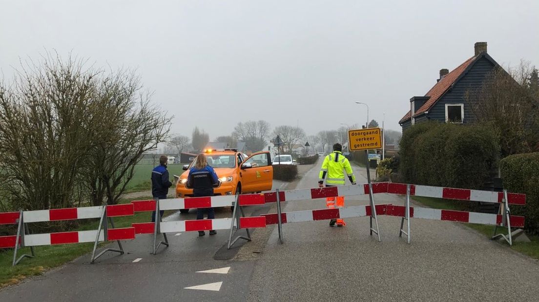Sint Bavodijk in Nieuwvliet wordt afgesloten vanwege bomruiming