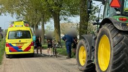 Wielrenner raakt zwaargewond bij ongeluk met tractor