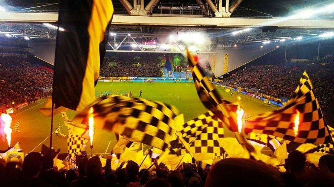 Supporters van Vitesse.