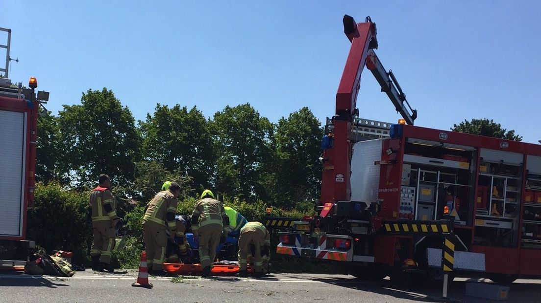 Vermiste vrouw levend gevonden bij een gracht in Zierikzee