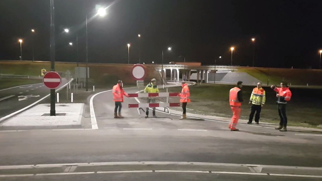 Nieuwe afslag A58 open, vijf minuten eerder op het werk