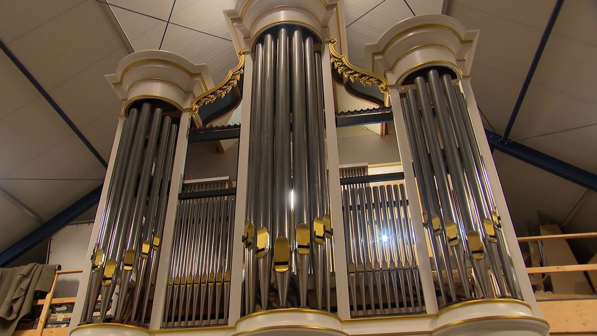 Bijna af: kerkorgel na maanden restauratie naar Nieuwdorp