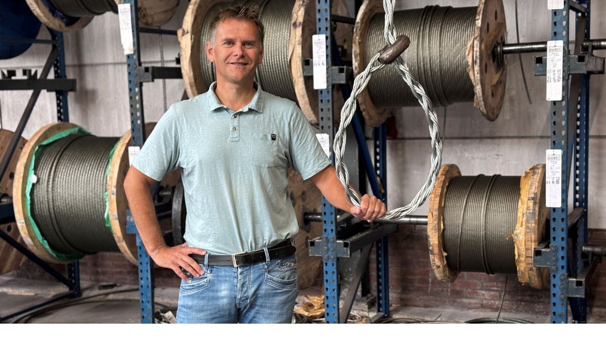 Made in Grunn: Kwint in Groningen maakt staalkabels op maat voor het zware werk