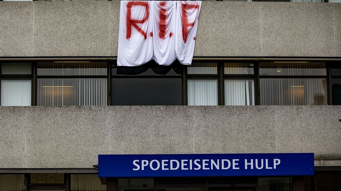 Personeel Slotervaartziekenhuis voert actie