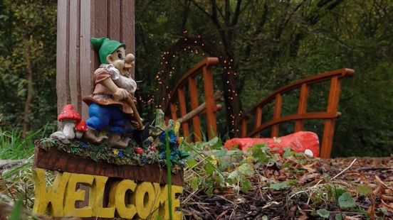 Kabouterpad vernield: politie zoekt daders