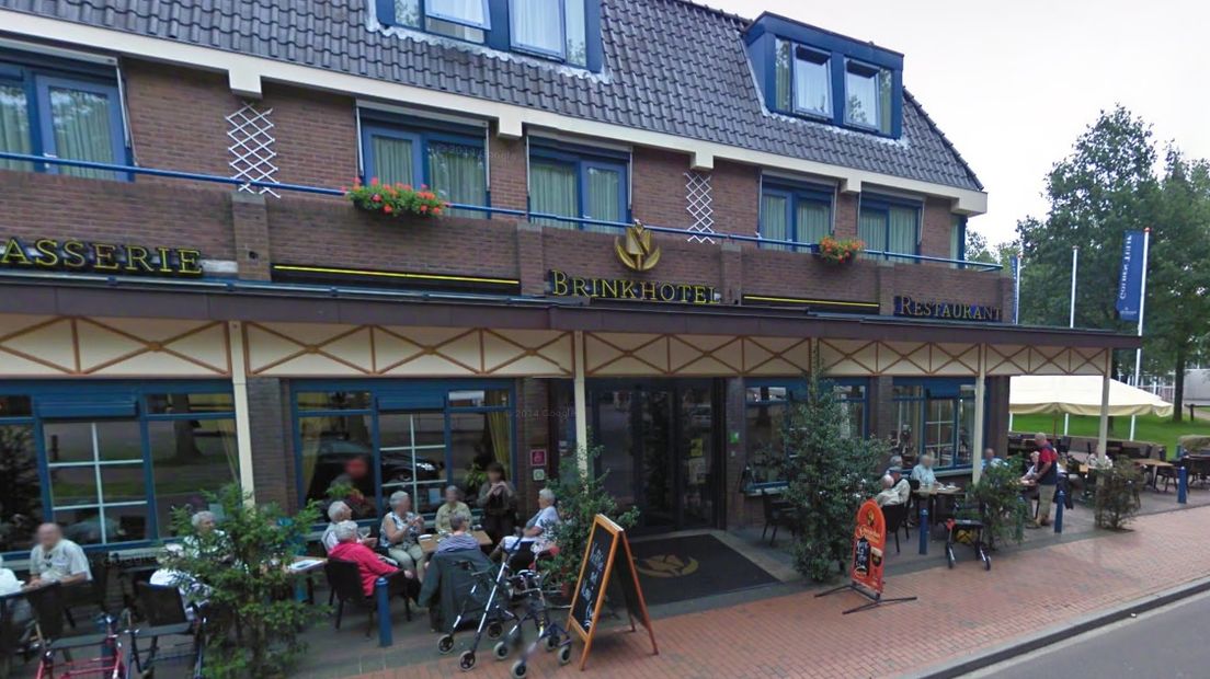 Het Brinkhotel in Zuidlaren (Rechten: Google Streetview)
