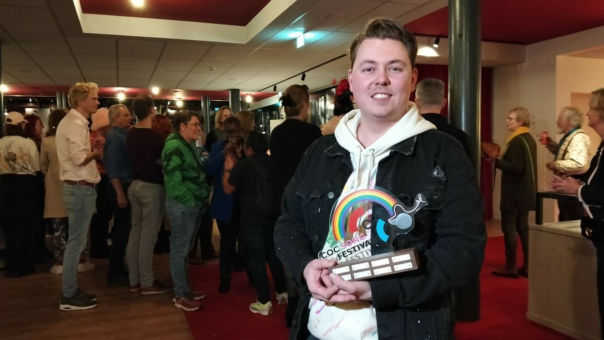 Titel glipt Zeeland door de vingers: Marco Edam wint COC Songfestival