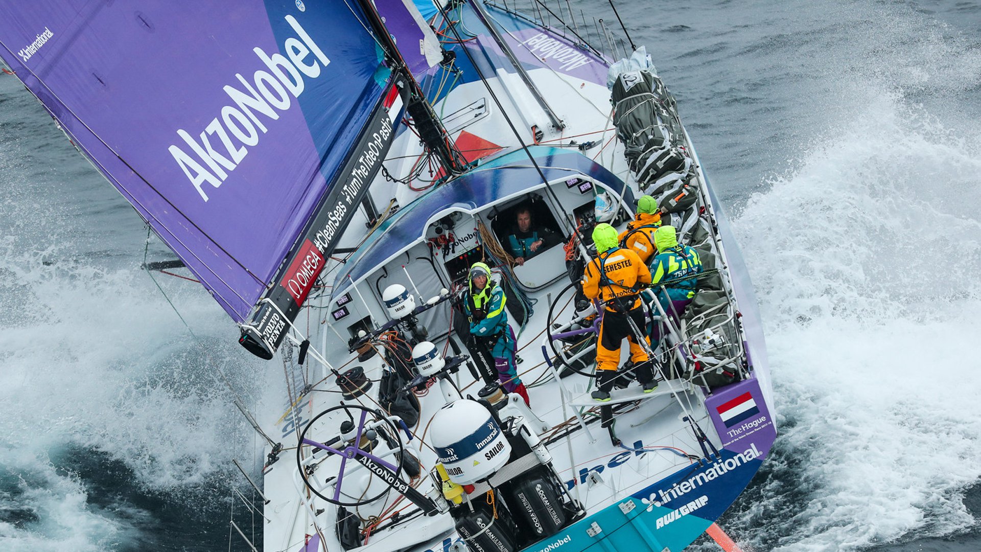 Finish Volvo Ocean Race op Scheveningen komt steeds dichterbij Omroep