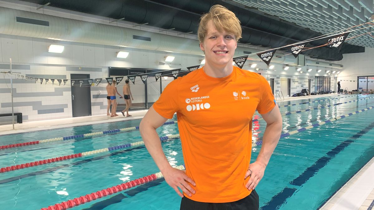 Ambitieuze Koen de Groot klaar voor WK zwemmen: 'Ik wil de finale halen'