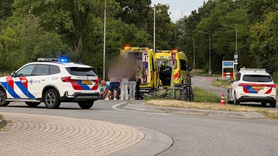 Fietser zwaargewond na val