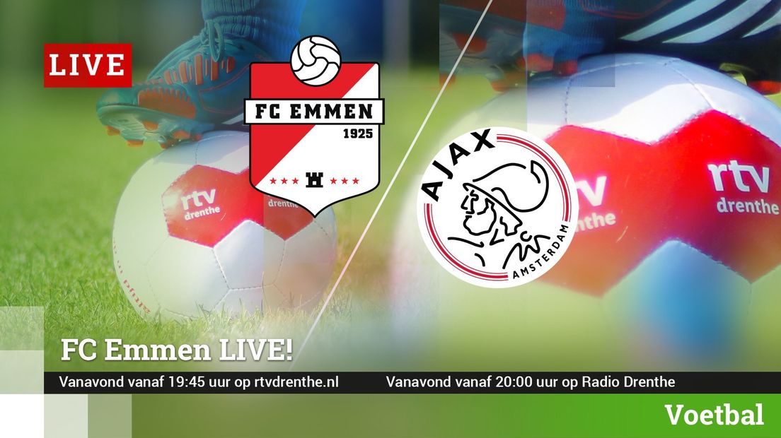 Volg Emmen - Jong Ajax live