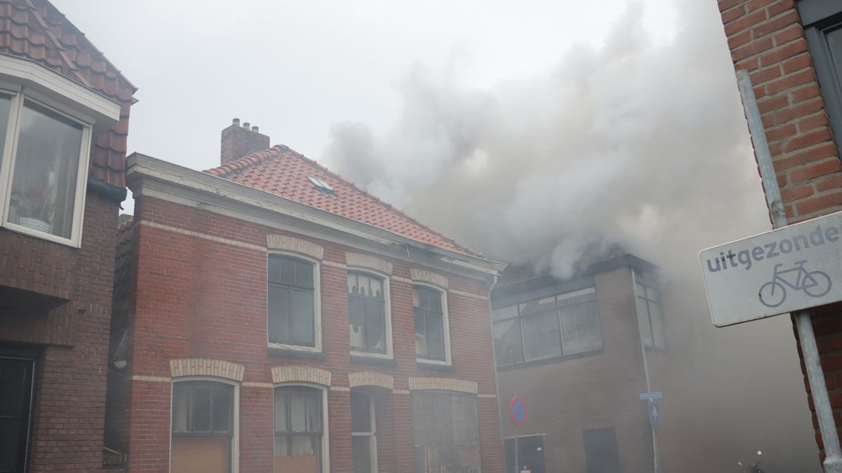 Major Fire in Coevorden Center: Fire Brigade Signals Fire Contained, No Injuries Reported