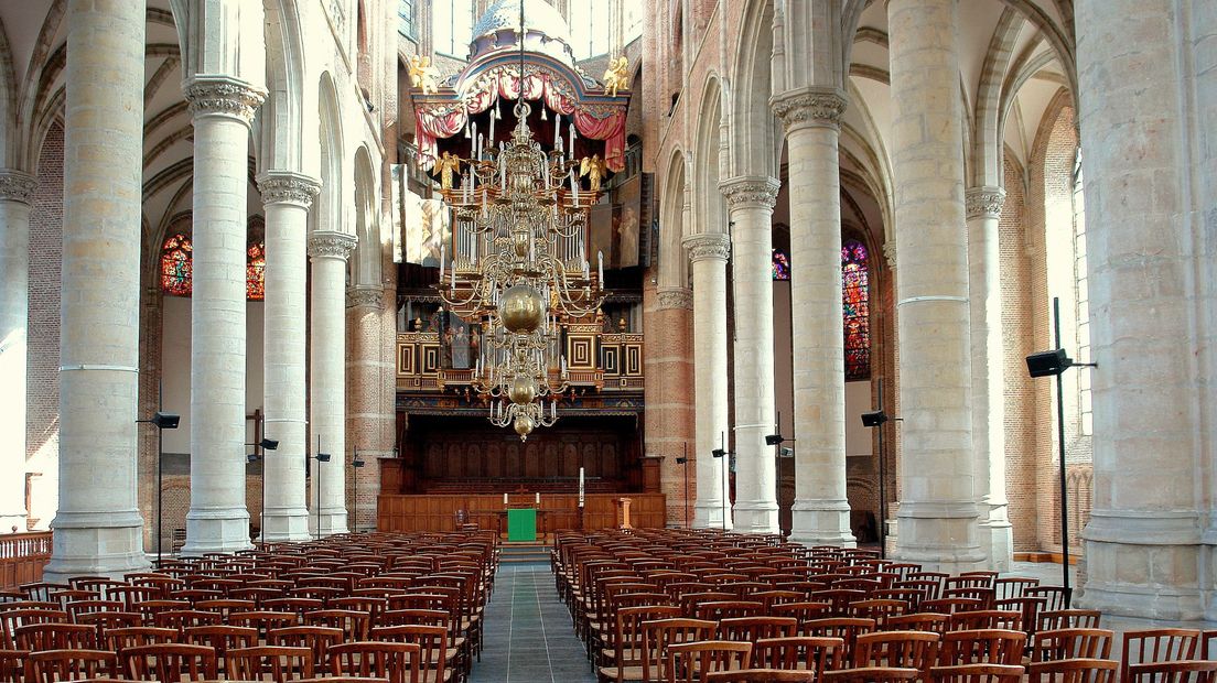 De binnenkant van de kerk (archieffoto uit 2007)