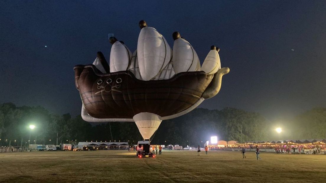 Een van de grootste ballonnen van de wereld.