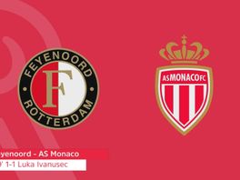 Zo klonk de 1-1 van Luka Ivanusec bij Feyenoord-AS Monaco op Radio Rijnmond