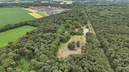 Het terrein van het voormalige familiepark De Vluchtheuvel van bovenaf