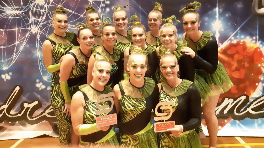 Power Dance Squad uit Coevorden is voor het derde jaar op rij Nederlands kampioen geworden