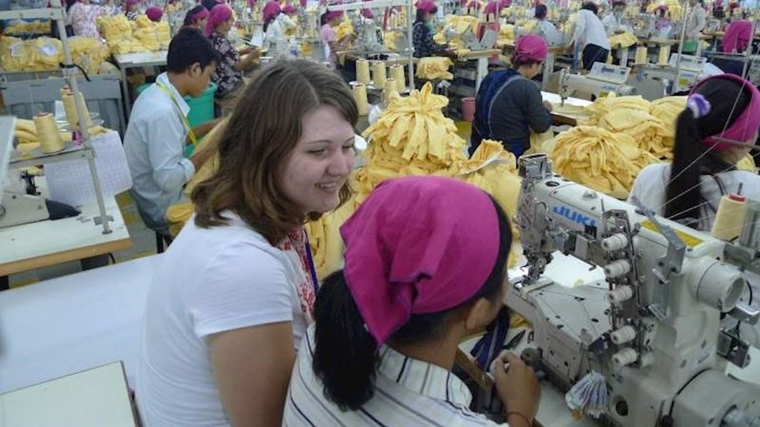 Margo Kosters in Cambodja