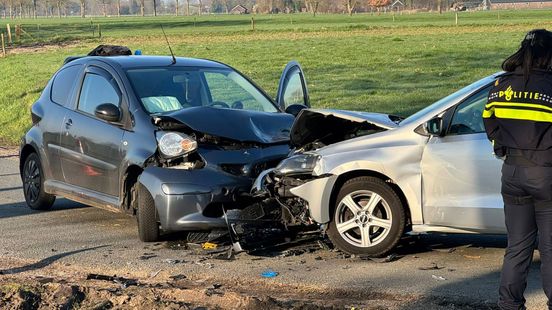 Veel schade na botsing • opslagbox gesloten na drugsvondst