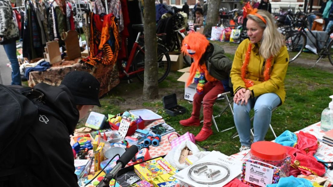 De vrijmarkt in Stad vorig jaar