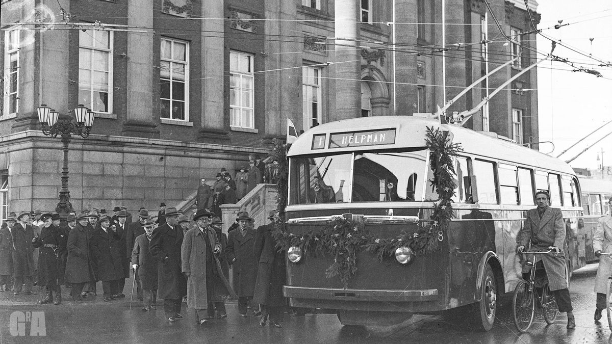 Al 60 jaar zonder de trolley: herinnering aan de laatste rit in Groningen