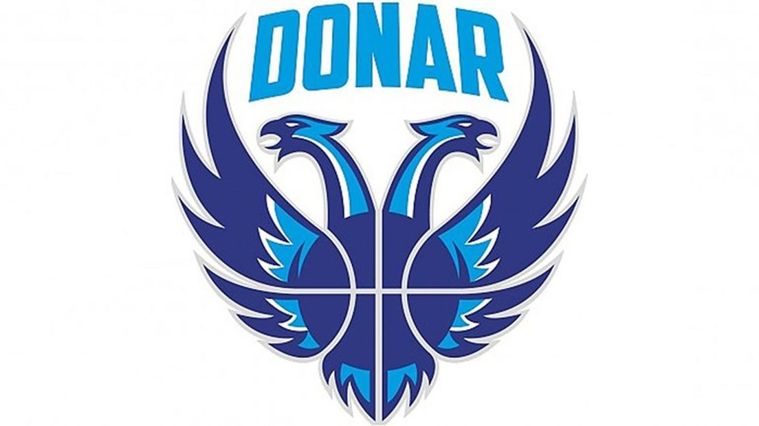 Het logo van Donar
