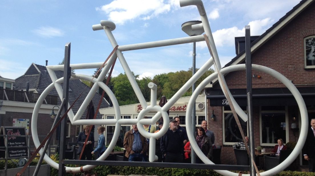 Vorig jaar haalde Westerbork de fiets van Nulde binnen