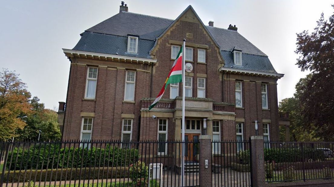 De Surinaamse ambassade in Den Haag
