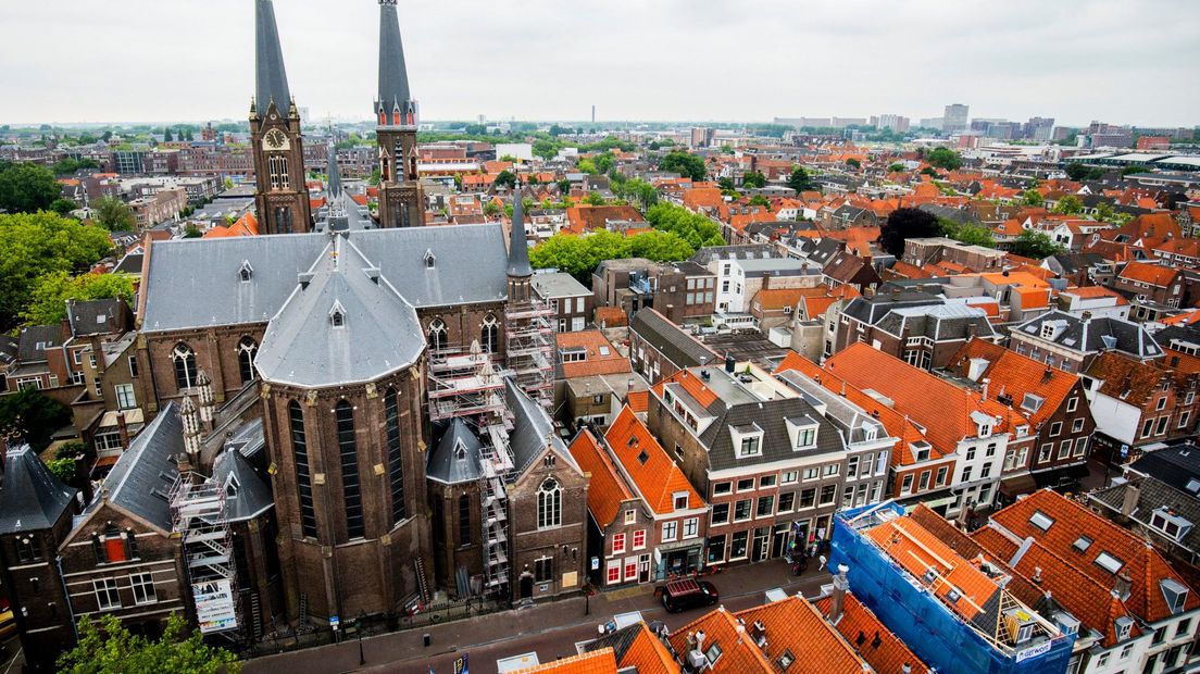 Delft van boven