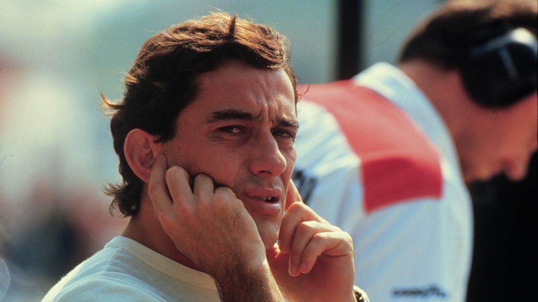 De legendarische Formule 1-coureur Ayrton Senna (Rechten: ANP Kippa)
