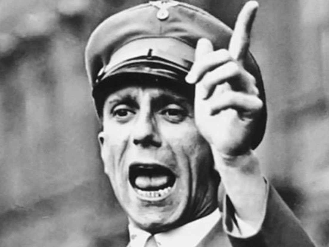 De 'koning' van het nepnieuws: Joseph Goebbels.