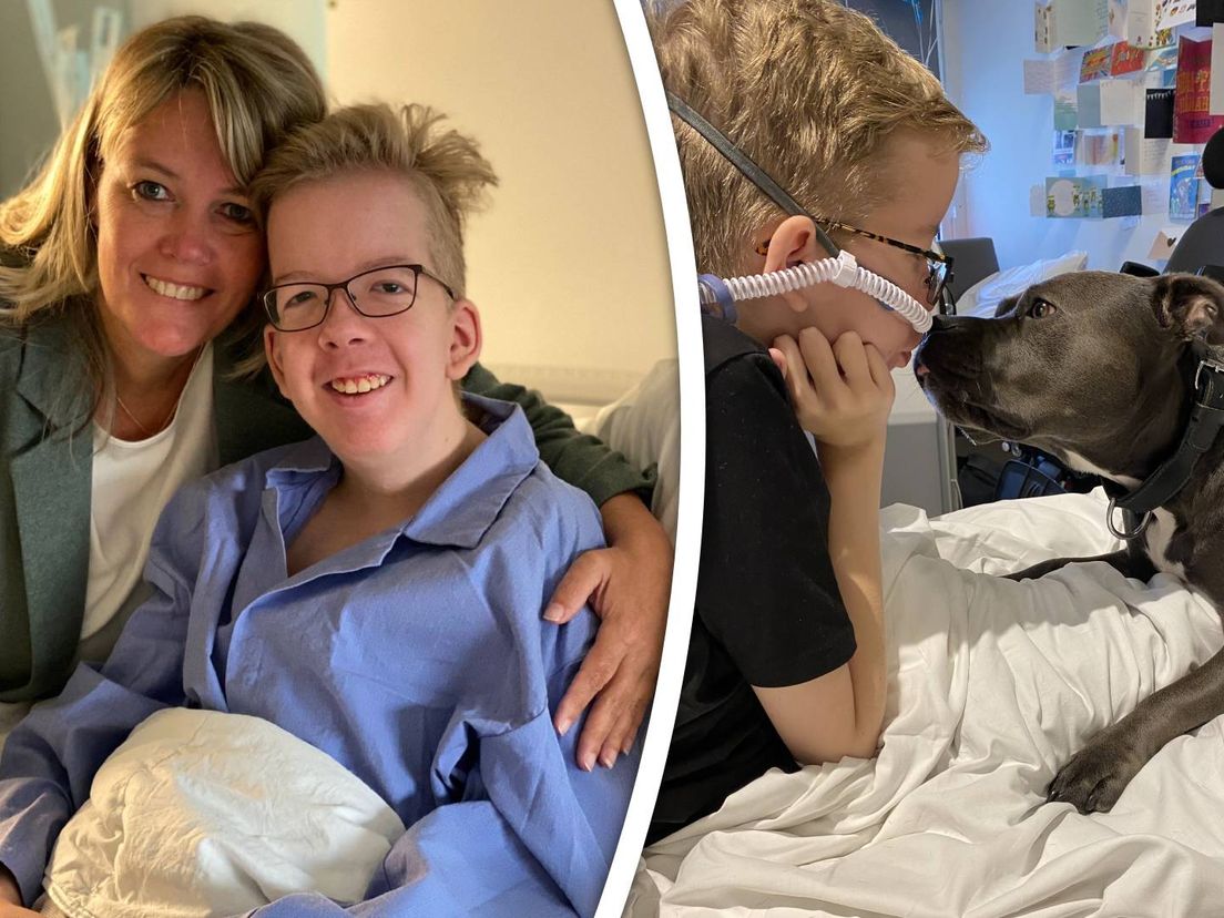 Twee grote liefdes van Ramon: moeder Annie en hond Chloé