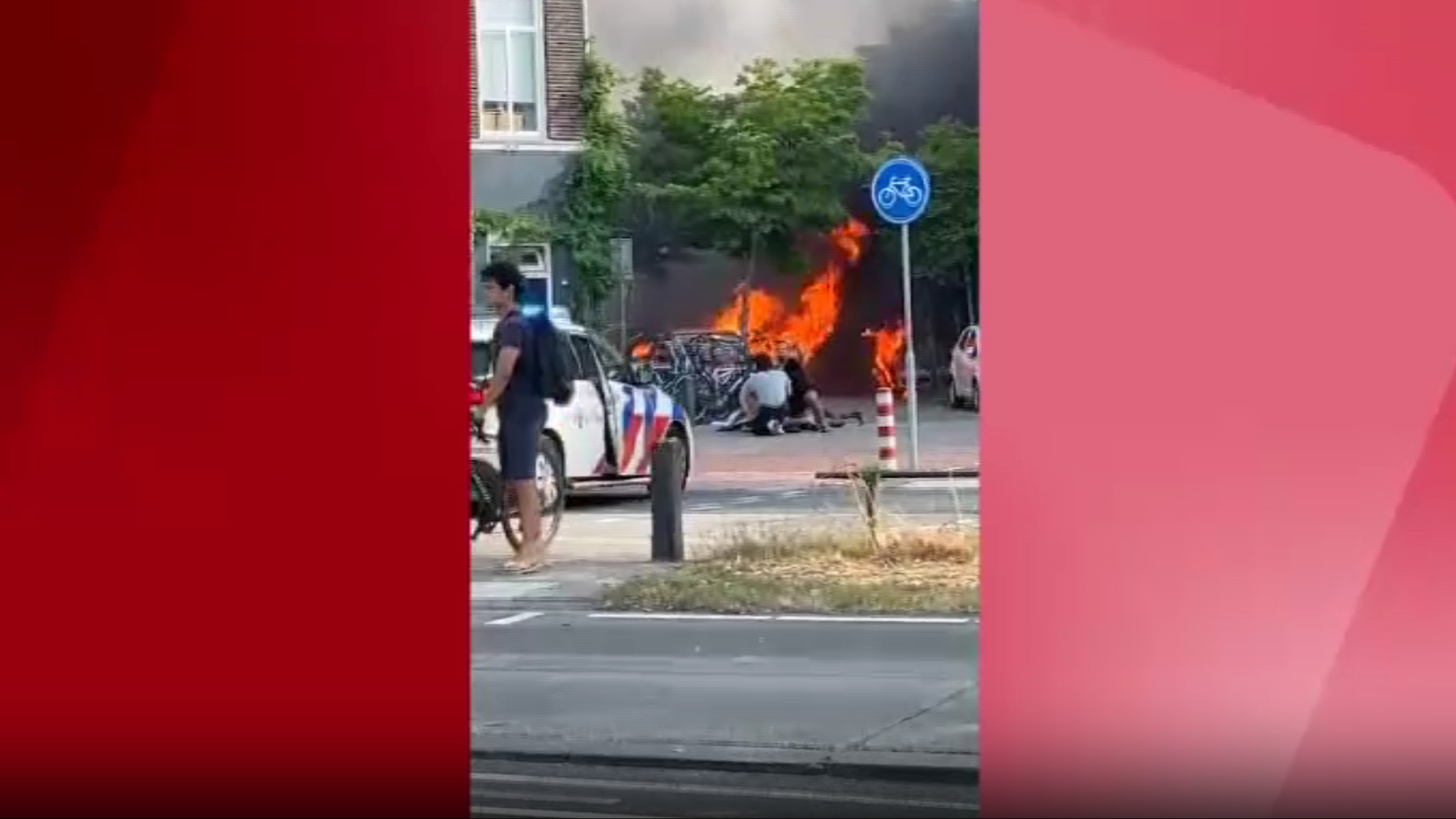 Minderjarige jongen opgepakt voor autobrand in Utrecht