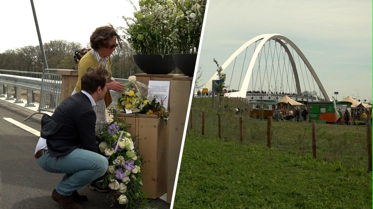 Lochem opent brug met een traan en een glimlach