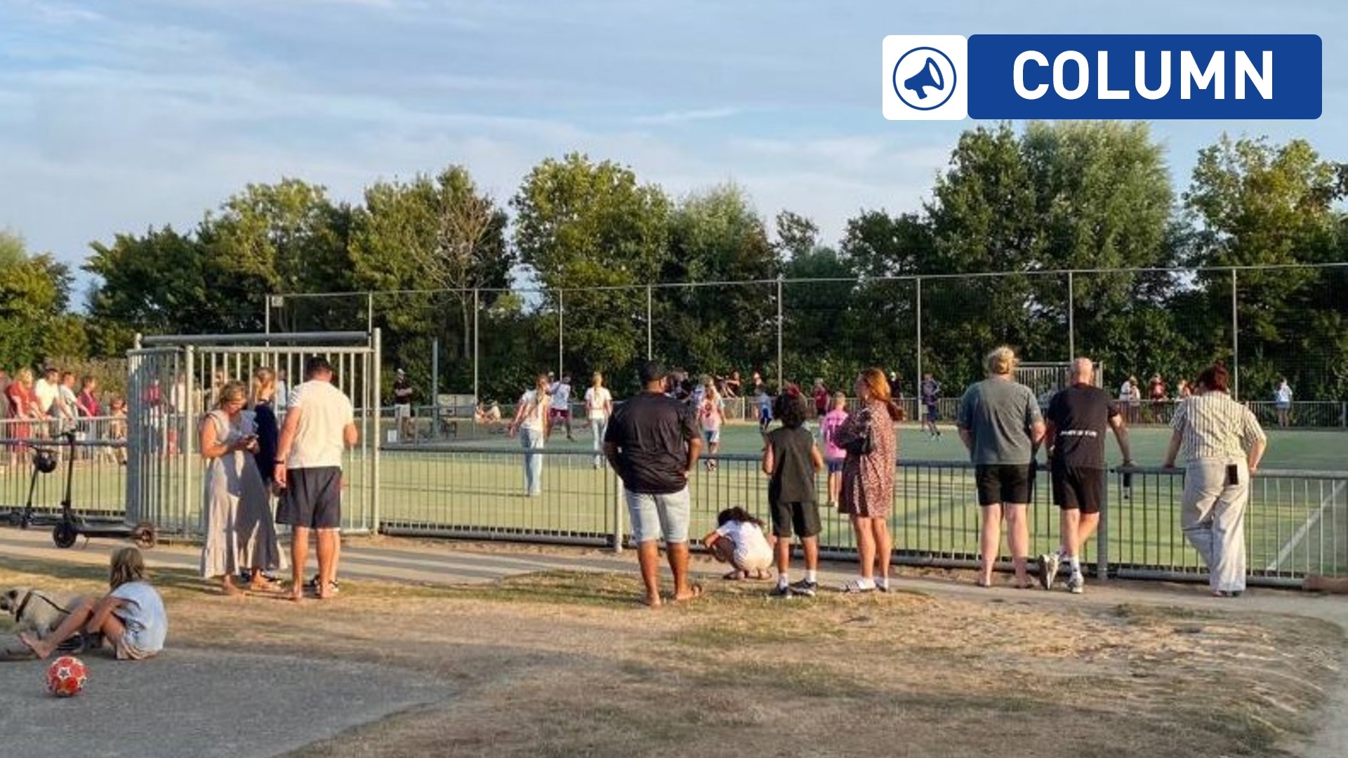 Column: Campingvoetbal