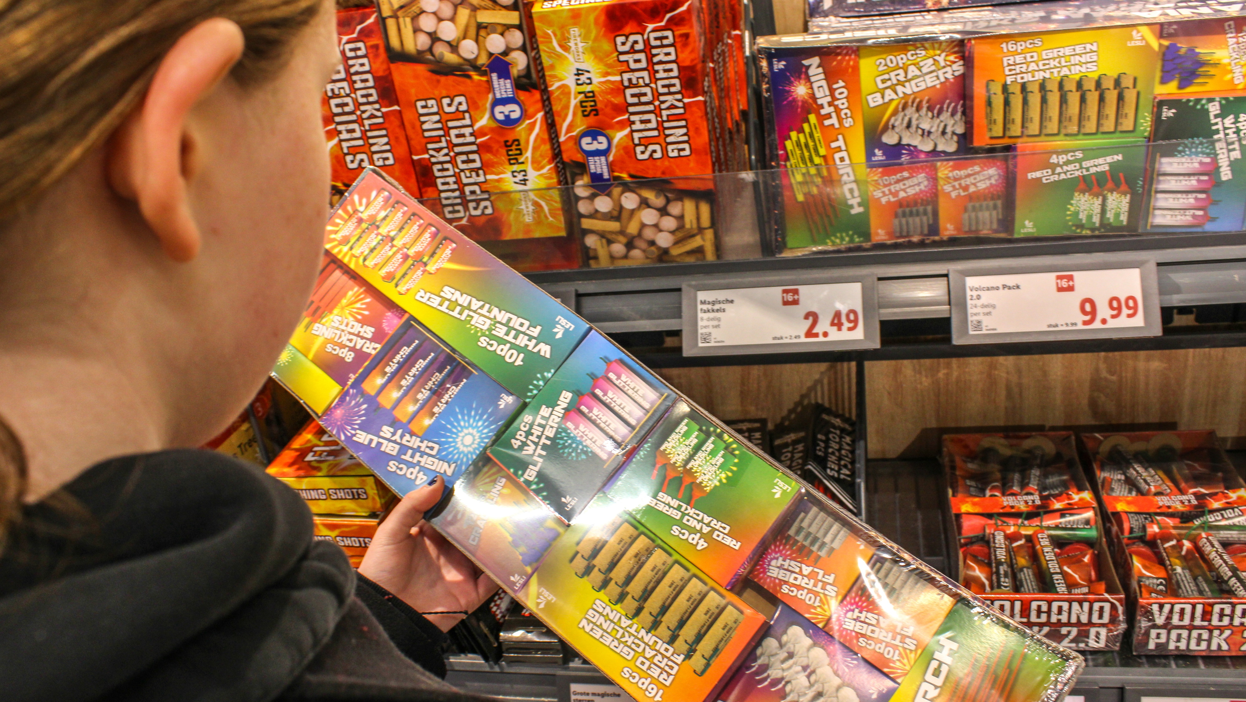 Gekkehûs by lêste fjoerwurkferkeap: "Minsken nimme wat ekstra mei, alfêst foar takom jier"
