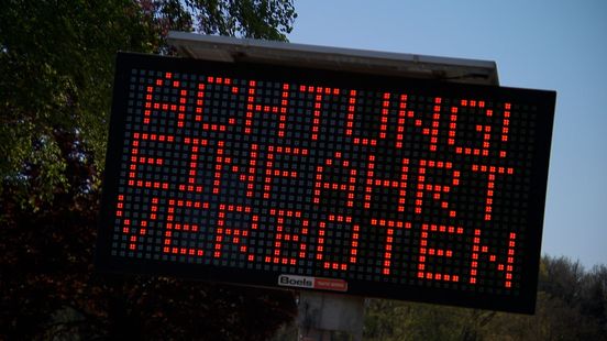 Afsluiting werkt: fors minder sluipverkeer bij Duitse grens