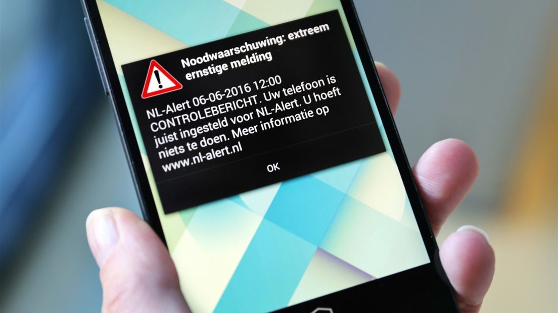 NL-Alert in veel bushaltes te zien, maar niet in Zeeland