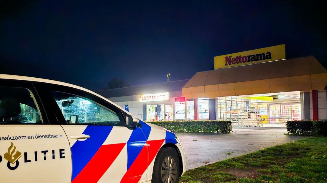 Op een cafetaria in Borne is vanavond een overval gepleegd