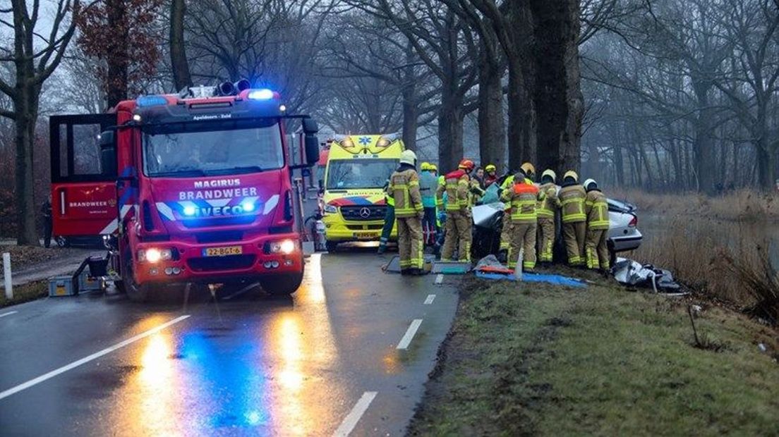 Het dodelijk ongeval deze week in Lieren.