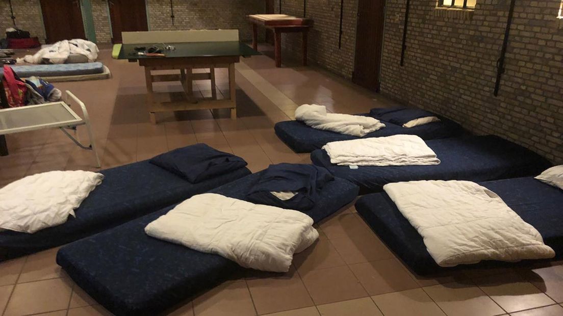 Het noodweer hield donderdagnacht flink huis op Schiermonnikoog.