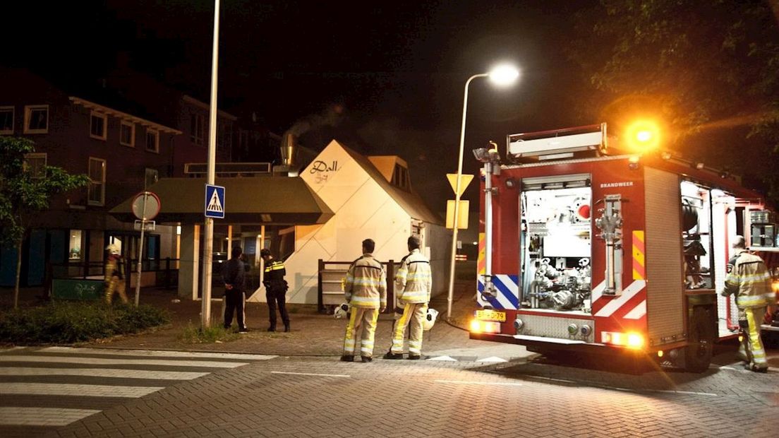 Brand in café Dallas Deventer