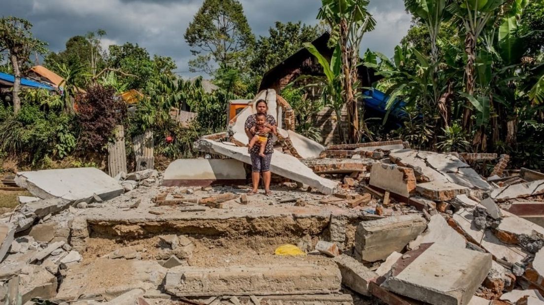 Na de aardbevingen op Lombok
