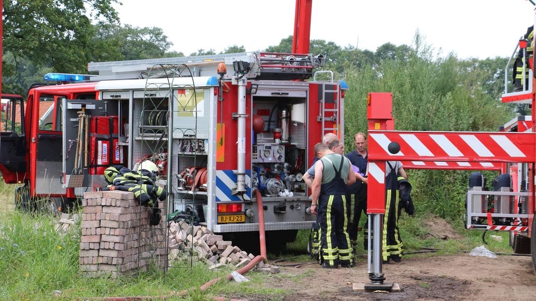 Brand in woning Weerselo