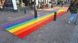 Zutphen heeft een regenboogzebrapad: 30 maart de officiële opening